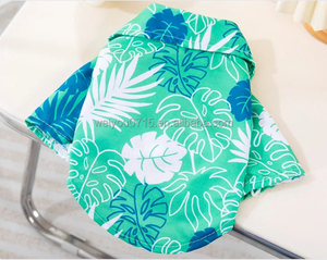 เสื้อผ้าสัตว์เลี้ยงแมวและสุนัขตัวเล็กแบบลำลองผ้าวูลระบายอากาศได้ดีสไตล์ชายหาดสำหรับฤดูใบไม้ผลิฤดูร้อนฤดูหนาว - Product Image 2