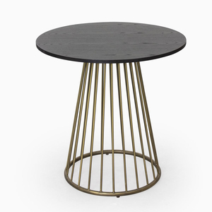 Tatum Table en bois métal moderne et de luxe fabriqué en inde utilisation bureau décoration de la maison salon Restaurant Bar vente en gros - Product Image 1