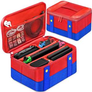 Grand Sac Mario for <b>Nintendo</b> <b>Switch</b> Protective <b>Case</b> Hard Shell with EVA Silicone Video <b>Game</b> Player Carrying <b>Case</b> Compatible with - Product Image 1