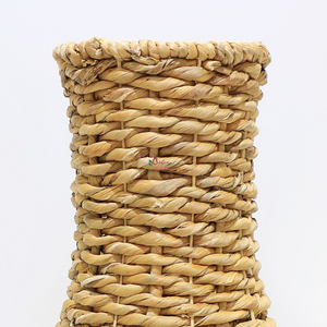 Artex Dong Thap Vase de sol en rotin tissé à la main Porte-fleurs en osier décoratif pour maisons rustiques et intérieurs modernes - Product Image 3