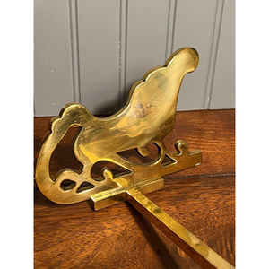 Soporte de aluminio dorado para medias, adornos navideños perfectos de pie, suministros festivos, decoración de vacaciones para el hogar, accesorios para fiestas - Product Image 4