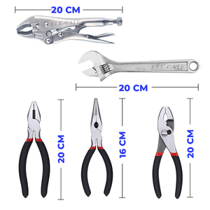 Set di 5 Pinze e Pinzette di Qualità Professionale con Impugnature Confortevoli - Product Image 5