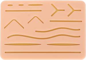 Kit de pratique de suture durable pour les étudiants en médecine Source d'alimentation manuelle pour la formation aux techniques de fermeture de plaie - Product Image 3