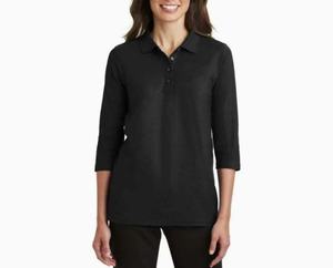 Manga corta informal de mujer de alta calidad para camisa transpirable Spandex/algodón logotipo personalizado 2017 - Product Image 1