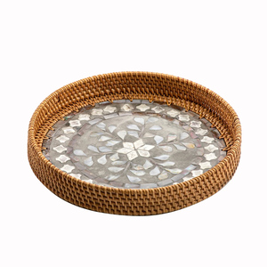 จานเสิร์ฟทำด้วยมือถาดไม้สำหรับนักออกแบบล่าสุดถาดเสิร์ฟอาหารผลไม้ร้านอาหารคาเฟ่โรงแรม - Product Image 5