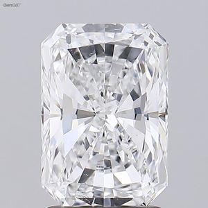 1.56 ct Radiant Cut Lab-Grown Diamond IGI Certified F Color VS2 Clarity Lab-Stone - Product Image 1