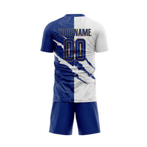 Nuevo estilo Diseño personalizado Ropa deportiva Uniforme de fútbol Último nuevo diseño Equipo de desgaste Uniforme de fútbol con logotipo y diseño personalizados - Product Image 3