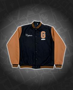 Veste d'hiver en laine mélangée noire avec col brodé perlé, manteau éco-responsable pour homme par Champ King au Pakistan - Product Image 3