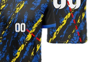 Camiseta de Fútbol para Hombre, Totalmente Personalizada, Ligera, Transpirable, de Alta Calidad, 100% Poliéster, Antibacteriana, de Secado Rápido - Product Image 6