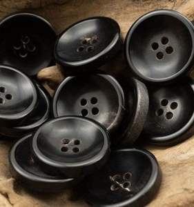 TRADITION QUALITY Best Quality Buffalo Horn Button Blank Customization Size and Big and <b>Short</b> Size Available Agate - Product Image 6