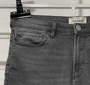 Shorts de planche décontractés intelligents pour hommes 100% coton taille élastique modèle tissé conception respirante du Bangladesh style denim lavé - Product Image 3