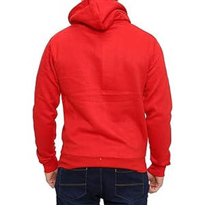 Nouveau sweat à capuche zippé pour hommes 2026, vente en gros, logo personnalisé, blocs de couleur, broderie lourde personnalisée - Product Image 2