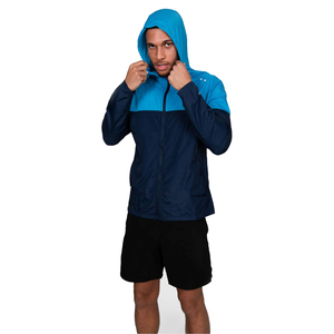 High Quality Men's Sport Windbreaker Jacket New Design Rain Jacket for Spring Canvas with Embroidery Decoration - Product Image 1