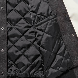 Chaqueta de béisbol de tela de lana cómoda para exteriores - Product Image 6