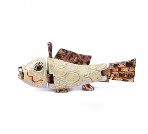 Autre Décoration de la maison Utilisation à la main Maison Restaurant Artisanat Matériau écologique Style Jacquier Bois Marionnette à eau Poisson du Vietnam - Product Image 3