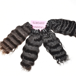 100% <b>Cheap</b> Bundle Vietnamese Raw Natural Color Hair Black Women <b>Cheap</b> Wholesale Machine Double Weft Human Hair <b>Extensions</b> - Product Image 1