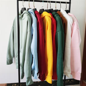 Taille asiatique unisexe hommes 100% polyester polaire pas cher OEM blanc personnaliser Logo cordon sweat à capuche sweat à capuche à capuche - Product Image 6