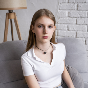 Colgante de Shungita Merkaba de 0.6 pulgadas (15 mm) - Product Image 4