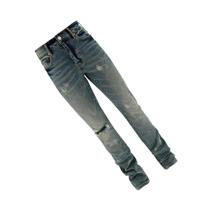 Pantalon en jean décontracté pour hommes Style de pantalon en denim mélangé de coton Idéal pour le travail Personnalisation de la mode décontractée et de la rue disponible - Product Image 6