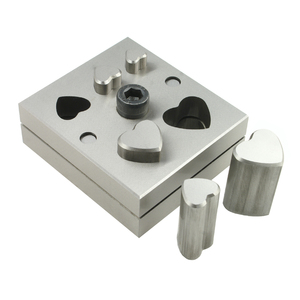 Outils et équipements de bijouterie de haute qualité en acier inoxydable, coupe-disques en forme de cœur, pour les bijoutiers du monde entier - Product Image 3