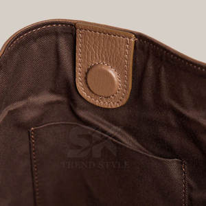 Sac hobo en cuir de qualité supérieure, nouveau style, vente directe d'usine, sac hobo en cuir à une seule couleur - Product Image 6