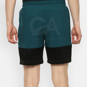 Pantalones cortos holgados con cintura elástica al por mayor para hombre, pantalones cortos personalizados de talla grande para hombre para uso informal - Product Image 4