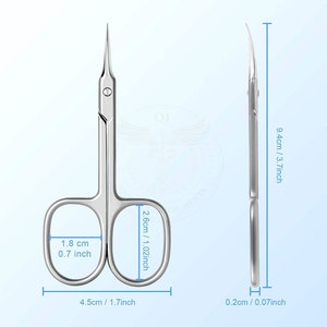 Ciseaux à ongles professionnels en acier inoxydable pour les soins des ongles, les voyages, les salons et l'usage quotidien - Outil de manucure durable - Product Image 6