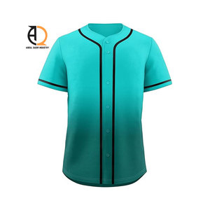 Nouveau design d'impression de maillot de baseball personnalisé, chemise de baseball pour hommes, uniforme de baseball respirant, maillot de baseball - Product Image 5