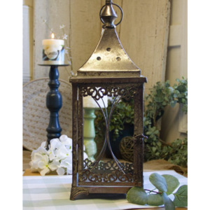 โคมไฟและเหยือกเทียนทำด้วยมือทำด้วยมือทำด้วยมือเหล็ก/SS โลหะและแก้วที่วางเทียนพร้อมที่วางเสาสำหรับตกแต่งบ้านและงานแต่งงาน - Product Image 6