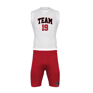 Ensemble d'uniformes de football américain 7v7 personnalisés à bas prix, imprimés par transfert thermique, respirants, grande taille, légers, vêtements de sport - Product Image 2