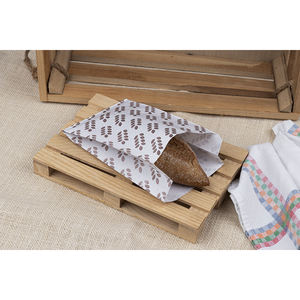 Sacchetti per Alimenti Bianchi 5x32cm con Stampa Espigas, Carta Professionale, 1000 Pezzi, B2B - Product Image 1