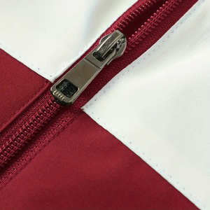 Laine Varsity avec manches en cuir PU veste pour hommes Chenille broderie Bomber veste Streetwear Patchwork broderie unisexe - Product Image 2