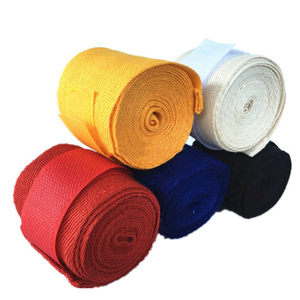 Hot Sale Custom Logo Comfortable Wear Resistant Breathable Semi <b>Elastic</b> Boxing <b>Bandage</b> Hand Wraps - Product Image 4