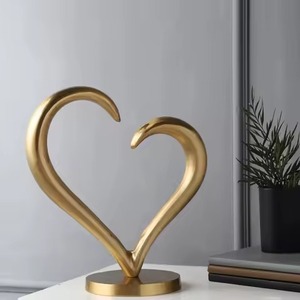 Esculturas de Metal modernas hechas a mano artesanales para hoteles, villas, oficinas, hogares, Decoración de cumpleaños duradera y resistente a la intemperie - Product Image 1