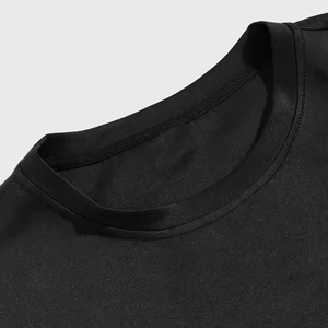 Tenue décontractée de rue d'été pour hommes ensemble de deux pièces en gros avec short imprimé et t-shirts séchage rapide et respirant - Product Image 2