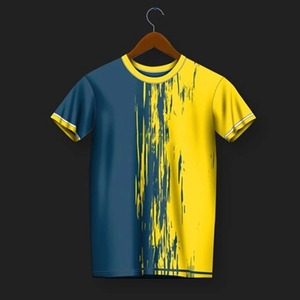 T-shirts de sport pour hommes Séchage rapide Uniforme d'entraînement de badminton pour hommes T-shirt à manches courtes respirant pour femmes Stock de haut surdimensionné - Product Image 5