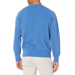 เสื้อสเวตเตอร์ผ้าฟลีซสำหรับผู้ชายเสื้อสเวตเชิ้ตคอกลมโอเวอร์ไซส์ผ้าคอตตอน100% ไหล่ตกสไตล์ใหม่ออกแบบได้ตามต้องการ - Product Image 5