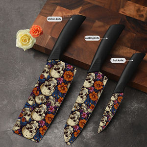 Juego de Cuchillos de Alta Calidad de 7 Piezas con Hoja de Cerámica Super Premium y Mango de Plástico para Barbacoa, Precio de Fábrica, en Existencia - Product Image 4