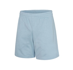 Short de basket-ball en polyester léger et respirant avec broderie personnalisée de haute qualité Short vierge en maille - Product Image 3