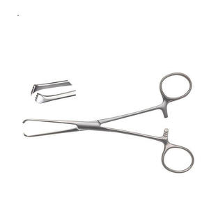 Pince à tissus Allis fabriquée M.A SIDDIQUE INTERNATIONAL 6 "en acier inoxydable, 15cm, 4x5 dents, manuel pour chirurgie générale - Product Image 1