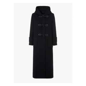 Abrigo Largo Vintage para Mujer con Cinturón |   Ropa de abrigo 100% lana |   Venta al por Mayor OEM ODM - Product Image 4