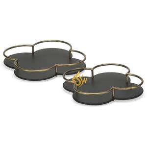 On Hot Sales Custom Size Food Metal Serving <b>Trays</b> <b>Decorative</b> Metal <b>Trays</b> for Kitchen Use for Home Dining Table Hotel Weddings - Product Image 5