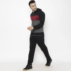 Conjuntos Deportivos de Invierno para Hombre, Personalizados, con Capucha, Diseño Sólido, Cintura Elástica, Marca Privada - Product Image 3