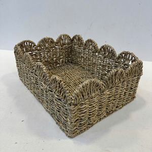 Cesta de Almacenamiento Rectangular de Lujo de Fibra Natural (Seagrass) - Ecológica, Multifuncional y Multiusos con Dimensiones Precisas - Product Image 2