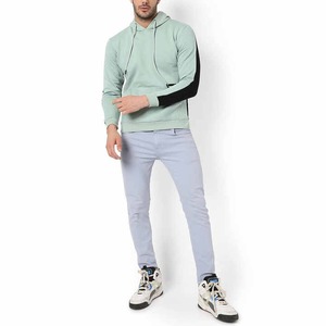 Hochwertiger Herren-Winterpullover mit Kapuze, 100% Baumwollfleece, Atmungsaktiv, Individuelles Design, OEM-Service - Product Image 2