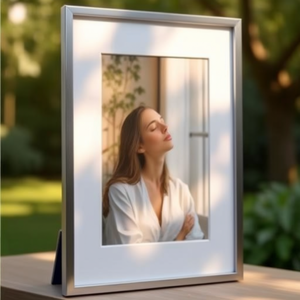 Metal <b>Frame</b> for DIN <b>A2</b> Poster Silver Franken Picture <b>Frame</b> BS0801 - Product Image 3