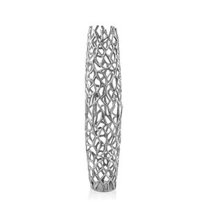 Florero de hierro de diseño moderno Chapado en plata de tamaño personalizado superventas al por mayor para uso en el hogar, hotel y bodas - Product Image 5