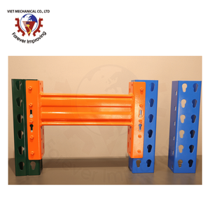 Estante de paleta vertical ajustable en forma de lágrima de acero de alta calidad, estantes de almacén de almacenamiento de alta resistencia, estante de exhibición - Product Image 2