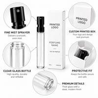 Boîte d'emballage personnalisée pour flacon de parfum, boîte en papier pliable de luxe, boîte de parfum personnalisée imprimée, emballage cosmétique, fabricant OEM
