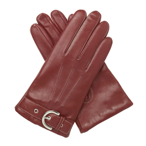 ถุงมือขับระบายอากาศแฟชั่นสำหรับผู้ชาย, ถุงมือหนังวัวหนังแกะป้องกันมือหน้าจอสัมผัสใช้งานได้ในฤดูหนาว - Product Image 2